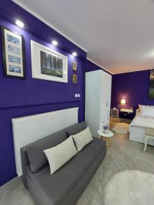 Postel nebo postele na pokoji v ubytování Studio apartman Marta