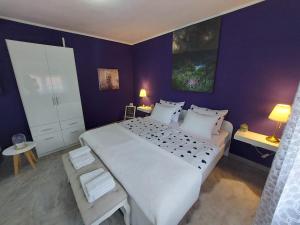 Postel nebo postele na pokoji v ubytování Studio apartman Marta
