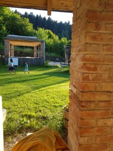 Zahrada ubytování Apartments Cederika