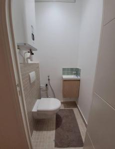 Koupelna v ubytování BLUMENTHAL + 5 fotografií