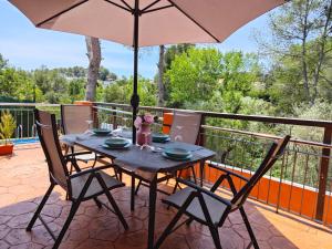 Balkón nebo terasa v ubytování Relax House Barcelone