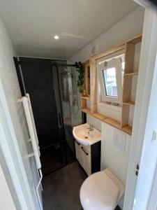 Gallery image of Rustig chalet 4 personen op recreatiepark de Friese Wadden Tzummarum buitenzwembad aanwezig op het park in Tzummarum