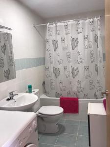 A bathroom at Casa San Sebastian