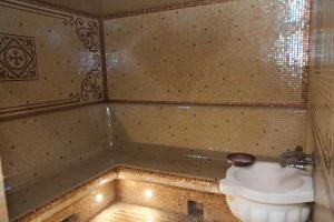 Kúpeľňa v ubytovaní Kleopatra VIP hotel