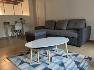 Część wypoczynkowa w obiekcie Gîte tout confort en Cévennes 3 étoiles