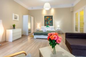 Posedenie v ubytovaní ORANGEHOMES One Bedroom Comfy Apartment
