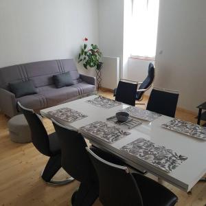 Χώρος καθιστικού στο Appartement Malawo