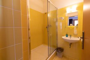 Ένα μπάνιο στο Hotel Prácheň