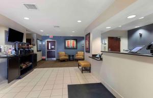 a lobby of a hospital with a waiting room at Extended Stay America Suites - Waco - Woodway in Waco