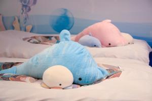 Letto o letti in una camera di Yuyado Mikannoki
