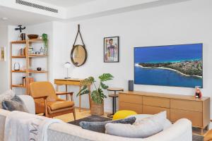 A seating area at The View by Experience Jervis Bay