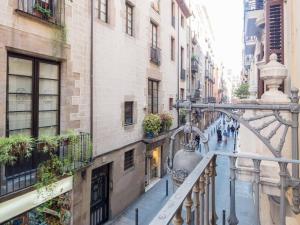 Svalir eða verönd á Rent Top Apartments near Plaza de Catalunya