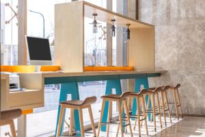 O bucătărie sau chicinetă la Home2 Suites by Hilton Beijing Shunyi