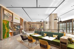 O zonă de relaxare la Home2 Suites by Hilton Beijing Shunyi