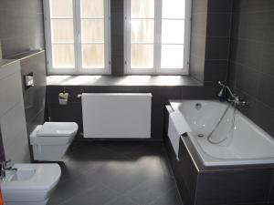 Koupelna v ubytování Městský Hotel Dorinka