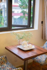 Istumisnurk majutusasutuses Tasme Hotel