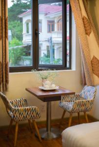Istumisnurk majutusasutuses Tasme Hotel
