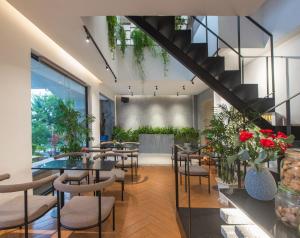 Istumisnurk majutusasutuses Tasme Hotel