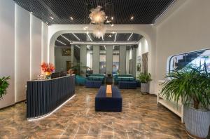 Istumisnurk majutusasutuses Tasme Hotel