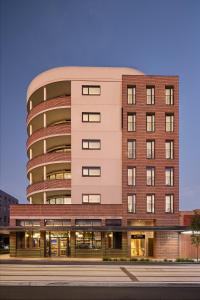 an office building with a building at Punthill Parramatta in Sydney