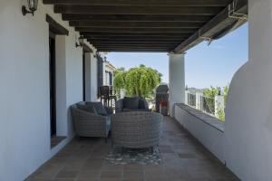 Balkón nebo terasa v ubytování Finca Mojito