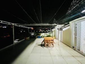 Balkón nebo terasa v ubytování Dalat ECO Hotel 2