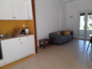 Kuchyň nebo kuchyňský kout v ubytování Lemontree Apartments