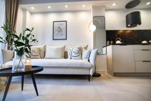 Posezení v ubytování Zator Apartament MINT wanna spa