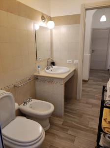 Koupelna v ubytování Casa Simo
