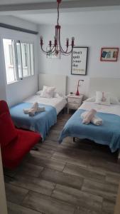 Posteľ alebo postele v izbe v ubytovaní Apto Superconfortable en Fuengirola