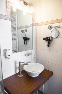 Koupelna v ubytování Hotel Gasthof Käßer