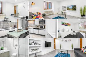 Dapur atau dapur kecil di HOMEY COLOR - Proche centre/Parking/Wifi & Netflix