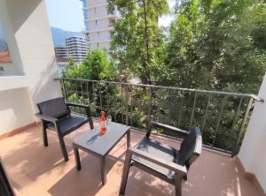 Balkon lub taras w obiekcie Apartments Mara Lux