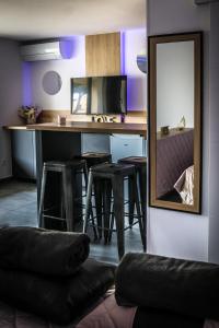 Kuchyňa alebo kuchynka v ubytovaní Cap d'Agde Suit'Appart T1 Pinède 26 m2 balcon 10 m2