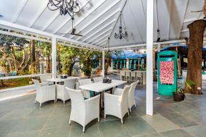 The Tamarind Hotel - A Boutique Heritage Stay, Anjuna - Goa餐厅或其他用餐的地方
