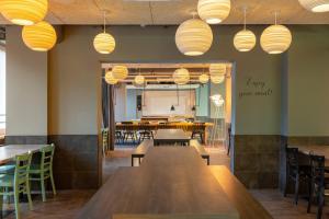 a&o Warszawa Wola的休息区