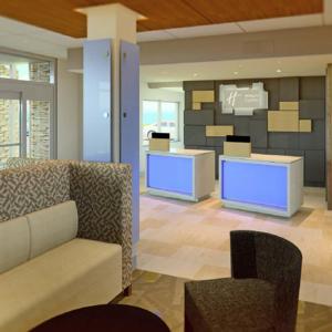 Posezení v ubytování Holiday Inn Express & Suites Camarillo by IHG