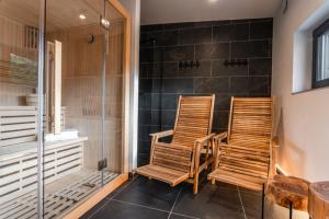 Kúpeľňa v ubytovaní Apartmány VOLF - Boží Dar