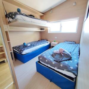 Postel nebo postele na pokoji v ubytování House Lena