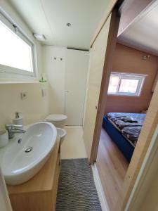 Koupelna v ubytování House Lena