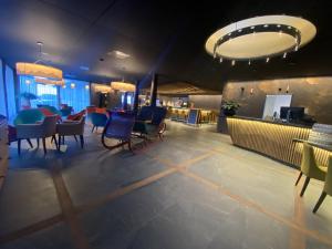 Istumisnurk majutusasutuses Family Holiday Apartment Krone Churwalden