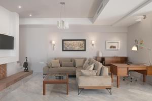 Posezení v ubytování Macaris Suites & Spa