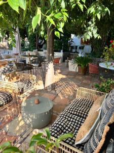 Zahrada ubytování Hostal del vino LA COSTERA