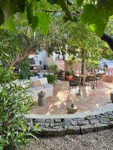 Zahrada ubytování Hostal del vino LA COSTERA