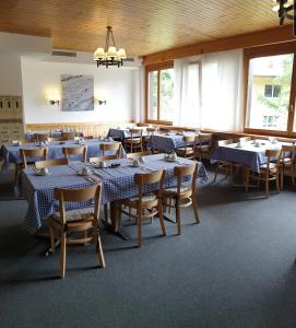 Χώρος καθιστικού στο Hotel Jungfrau Mürren