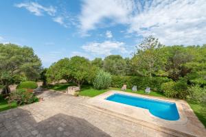 an image of a swimming pool in a yard at Luna Azul in Sant Jordi