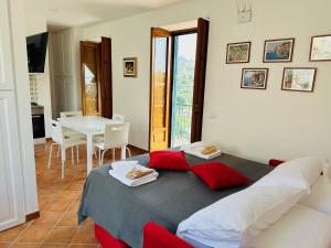 Posezení v ubytování Casa Mercurio