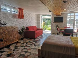 Posezení v ubytování Bellevue