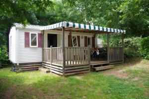 Jardin de l'établissement Camping La Bergerie