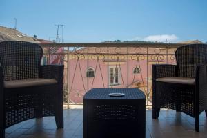 Balkón nebo terasa v ubytování Paxos In Square (Apartment Amfitriti)
